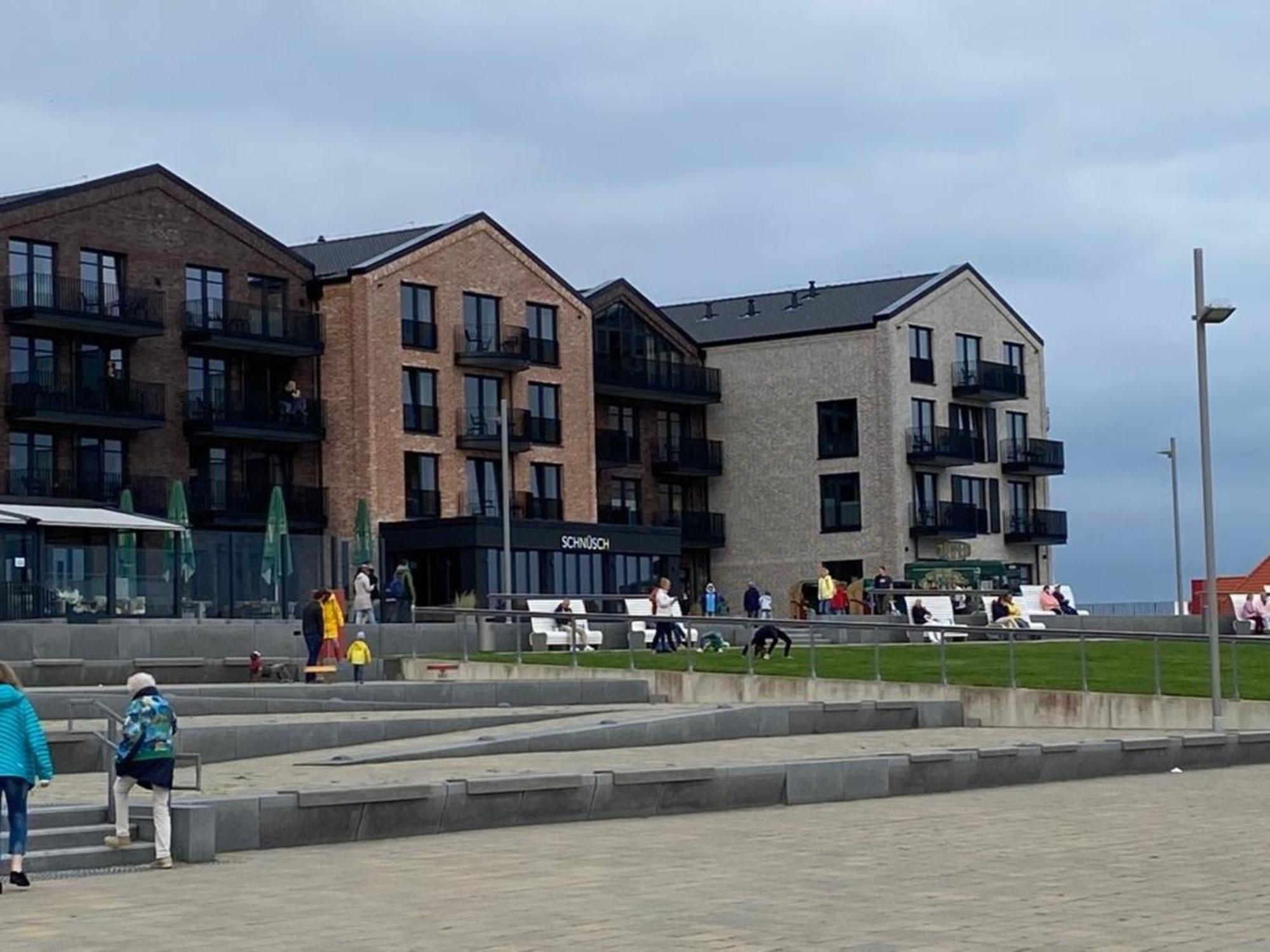 Strandkorb Buesum Exklusiv,Hafennaehe Luaran gambar